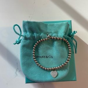 Return to Tiffany sterling silver heart bracelet